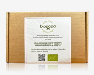 Organic gift set "Ceremonial matcha tea"