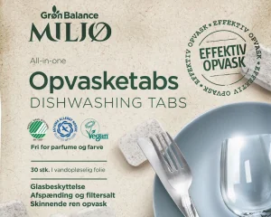 Ekologiškos indaplovių tabletės, 30 vnt, GRON BALANCE