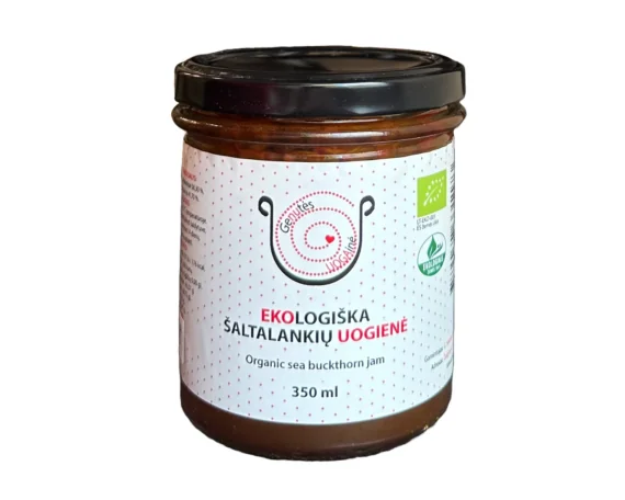 Organic sea buckthorn jam, 350 ml - Image 1