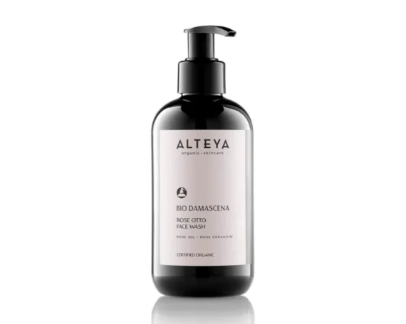 Organic rose face wash BIO DAMASCENA, 250 ml, ALTEYA - Image 1