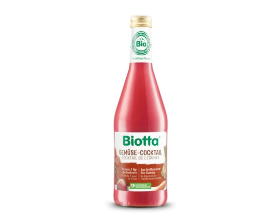 Ekologiškos daržovių sultys BIOTTA, 500 ml - Image 1