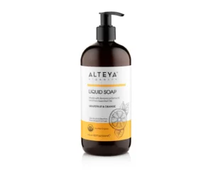 Organic liquid soap GRAPEFRUIT & ORANGE, 250 ml, ALTEYA