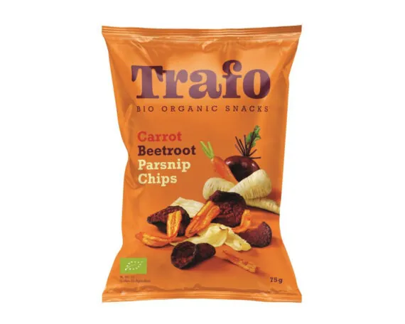 Ekologiški daržovių traškučiai TRAFO, 75 g - Image 1