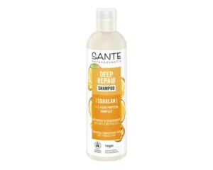Natūralus atkuriantis šampūnas su baltymais, 250 ml, SANTE
