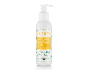 Organic soothing massage oil 110 ml, ALTEYA