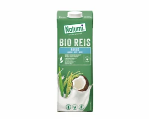 Ekologiškas ryžių ir kokosų gėrimas be pridėtinio cukraus, be glitimo, NATUMI, 1 L