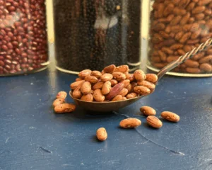 Ekologiškos pupelės Borlotti