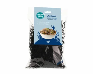 Džiovintos jūrų daržovės ARAME, 100 g, TERRASANA