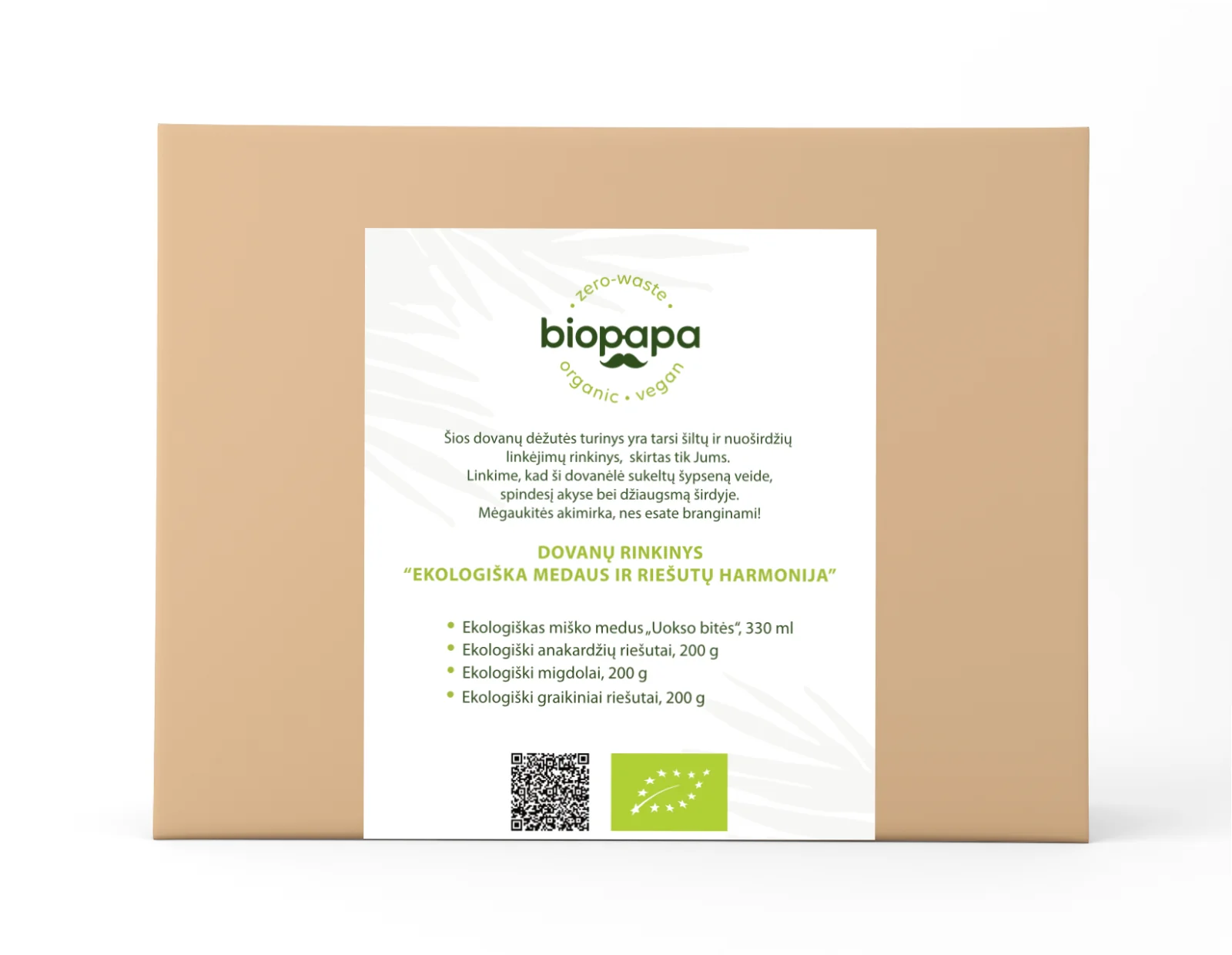 Gift set "Organic harmony of honey and nuts" - Image 1